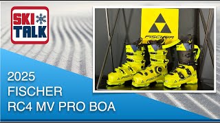 2025 Fischer RC4 MV Pro BOA Ski Boot with SkiTalkcom [upl. by Vanden]