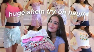 huge shein tryon haul summer 2020 [upl. by Kernan]