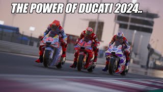 SPRINT RACE MOTOGP 24 QATAR❗DUCATI MASIH BERKUASA DI LUSAIL INTERNATIONAL CIRCUIT🔥MotoGP23 Tv Replay [upl. by Leila]