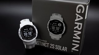 Unboxing the Garmin Instinct 2S Solar Mist Grey [upl. by Karli760]