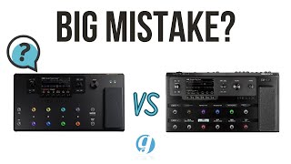 Line 6 Helix VS Helix LT Comparison What are the main differences line6helix multieffects [upl. by Nimra46]