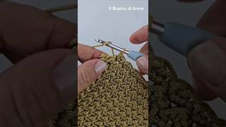 Due semplici punti per un effetto wow crochet knitting uncinettopattern handmade tutorial [upl. by Isaiah]