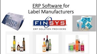 ERP Software for Label Manufacturing Woven Label Packaging [upl. by Kcirdlek417]