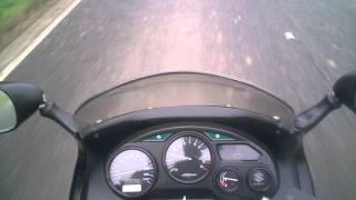 Suzuki GSX600F Short road test and review [upl. by Ardussi956]