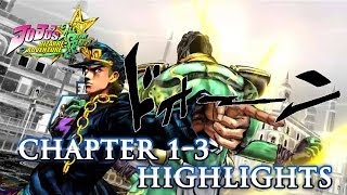 JoJos Bizarre Adventure All Star Battle  PS3  First Trailer  Part 1 2 amp 3 [upl. by Fusuy]