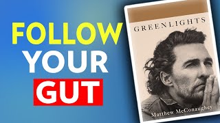 Greenlights by Matthew McConaughey  Summary amp Insights [upl. by Akenit864]