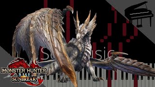 Monster Hunter Rise Sunbreak  Primordial Malzeno Fanmade Theme Piano Arrangement [upl. by Deedee215]