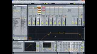 Mixing amp Mastering in Ableton Live 9  EQ Bassline  Tutorial DeutschGerman  Part 3 [upl. by Johnston]