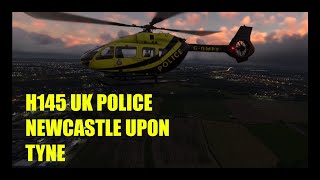 H145 OVER NEWCASTLE UPON TYNE [upl. by Dur]