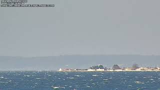 Westerly Strait Surge at Bush Pt 8 miles away [upl. by Okier394]