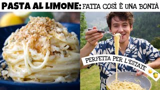 UNA PASTA AL LIMONE COSÌ BUONA NON LHAI MAI ASSAGGIATA E DIVENTERÀ LA PREFERITA PER LESTATE  DZ [upl. by Bahe380]