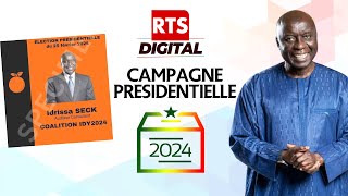 PRÉSIDENTIELLE2024  TEMPS DANTENNE IDRISSA SECK  Coalition IDY 2024 [upl. by Dorey]