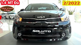 Kia SOLUTO 2022  Giá Lăn Bánh Soluto MT Bản Đủ T22022 ❤ Tiến Loan Vlogs ❤ LH giá tốt 0985297801 [upl. by Hoeg]