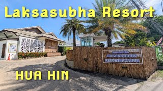 Walking Tour of Laksasubha Resort Hua Hin  Charming Beachfront Resort [upl. by Ahsinek]