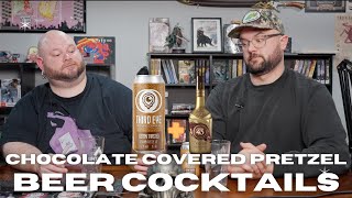 Chocolate Covered Pretzel Beer Cocktail  Mixing Beer amp Liquor [upl. by Mintun]