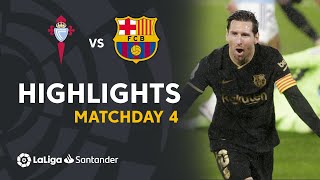 Highlights RC Celta vs FC Barcelona 03 [upl. by Benjy]