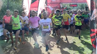 Más de 500 corredores participan en Puertollano la X Zenagas Trail [upl. by Adnihc]