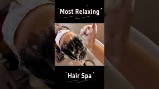 Most Relaxing Hair Spa to sleep through massagetherapy asmr relax haircare sleep spatreatment [upl. by Goetz572]