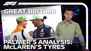 How Lando Norris Held Off Lewis Hamilton On Hard Tyres  Jolyon Palmer’s Analysis  Workday [upl. by Aela]