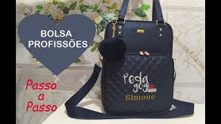 COMO FAZER BOLSA PROFISSÕES [upl. by Boycey]