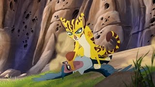 Lion Guard Fuli vs the Vultures  Kiara saves Tiifu amp Zuri  Baboons HD Clip [upl. by Blaise40]