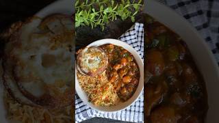 Soya Chilli with Fried Rice Recipe  Rice bowl [upl. by Holihs]