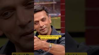 Rahul Dravid as Indian cricket team captain funny moments 😂 rahuldravid [upl. by Khalid]