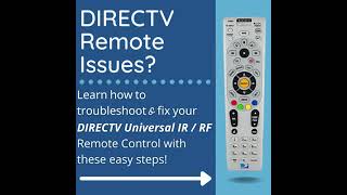 Easy Fixes for DirecTV IRRF Remote Issues  Troubleshooting Guide by Brads Electronics [upl. by Pisano151]