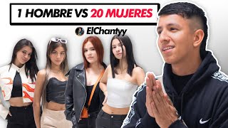 20 CHICAS VS 1 HOMBRE  EL CHANTY [upl. by Leunamnauj]