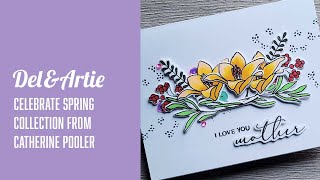 Create a Floral Spray with Catherine Poolers Celebrate Spring Collection [upl. by Neeneg679]