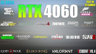 RTX 4060 Laptop  Test in 25 Games in 2024  Really a Gaming Beast [upl. by Aicenat]