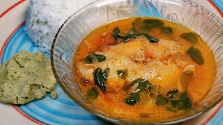 Mauritian Cuisine Fish Soup with Moringa Leaves  Bouillon Poisson Brèdes Mouroum [upl. by Alliehs908]