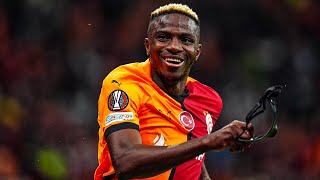 Victor Osimhens Goals for Galatasaray in the UEFA Europa League [upl. by Emor]