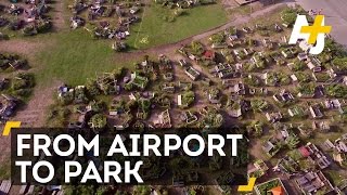 Tempelhof From Nazi Airport To Massive Urban Park [upl. by Paulie118]