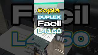 cómo copiar Doble cara L4160 duplex epson tutorial [upl. by Allenotna]