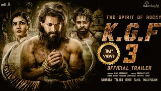 KGF chapter 3 Official Trailer Release 2024  Tseries  KGF tasers RLEASE kgf3 tseries yash [upl. by Jedidiah]