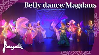 Raks Hamdaw  Belly dance with Astas students at Layali Sweden 2024 [upl. by Tasia]