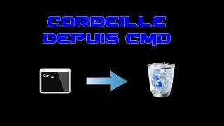 Astuce  accéder à la corbeille depuis CMD [upl. by Lune]