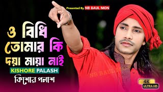 ও বিধি তোমার কি দয়া মায়া নাই  কিশোর পলাশ  KISHOR PALASH  O Bidhi Tomar Ki Doya Maya Nai [upl. by Alage]