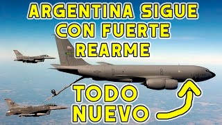 💥ARGENTINA TENSIONA A CHILE CON SU REARME MILITAR🇦🇷🤝 [upl. by Kassandra]