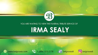 Irma Sealy Tribute Service [upl. by Eatnuahs]