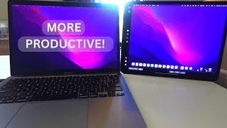 How To Set Up Sidecar on M1 iPad Pro and M1 MacBook Air  MacOS Ventura [upl. by Theta]