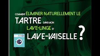 Comment éviter le tartre dans mon lavelinge et lavevaisselle [upl. by Fredericka]