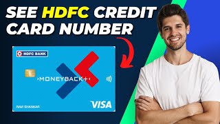 How To See HDFC Credit Card Number Online A StepbyStep Guide [upl. by Ahsihat]