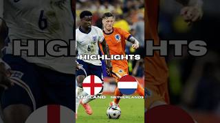 England vs Netherlands 🔥🔥🔥 EURO 2024 shorts highlights football sports euro2024 [upl. by Roel]