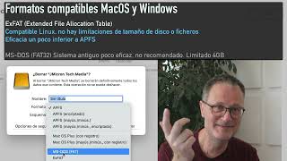 Formatear un disco SSD en MacOS APFS vs exFAT   UPV [upl. by Felicia]