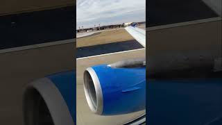 FULL POWER Allegiant A319 Departing Tulsa With CFM Engines Buzzing Shorts [upl. by Tullusus]