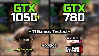 GTX 1050 Ti vs GTX 780  Biggest Comparison [upl. by Notirb]