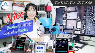 SUGON T26D VS T36 VS T3602 Soldering Station Comparison Which To Buy [upl. by Savihc244]