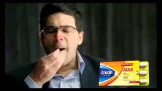 Crocin Cold and Flu Max Viswanathan Anand 30 Sec Hindi YouTube [upl. by Atnomed511]